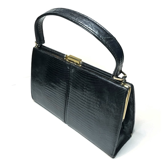 Leslo Handbags - ORIGINAL 1950s/60s LESCO GENUINE LEATHER BAG